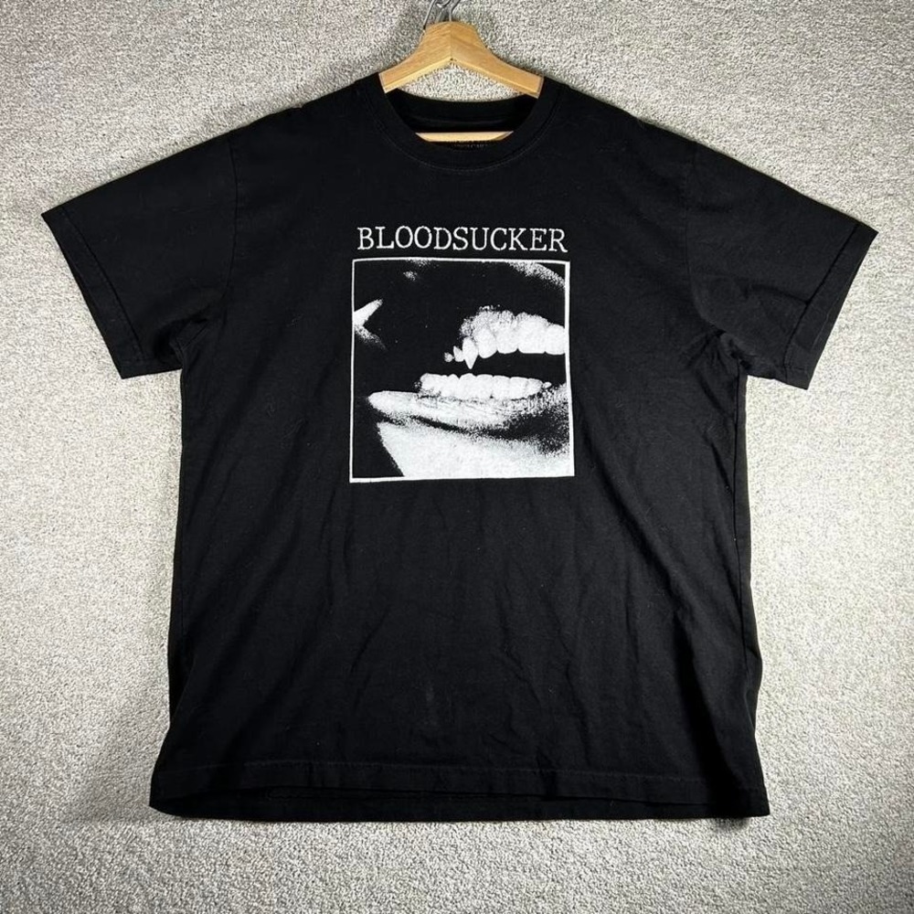 Playboi Carti bloodsucker whole lotta red official merch black tshirt XL